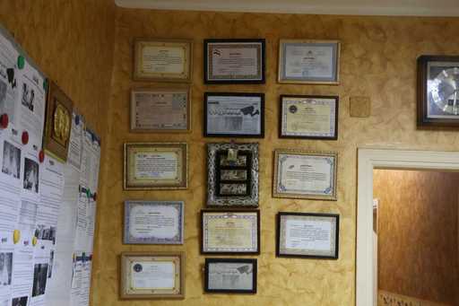 شهادات التقدير بمقر شركة الماسة للامن والخدمات ش.م.م