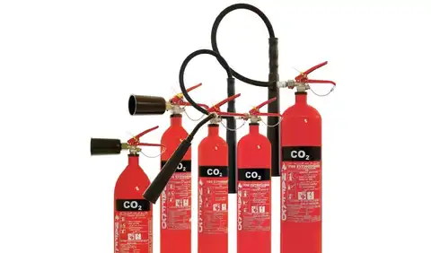هكذا تستخدم مطفأة ثاني أكسيد الكربون