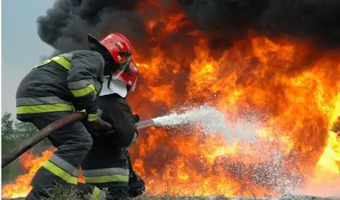 عملية التبريد في مكافحة الحرائق